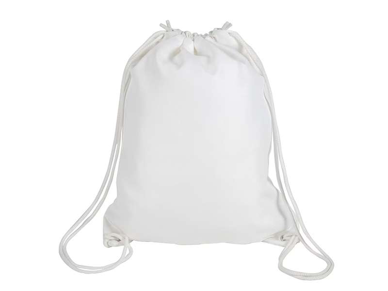 Drawstring bag White Lightweight