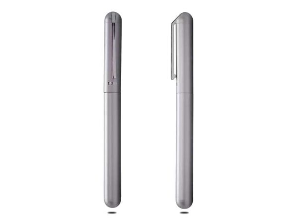 Duke magneto silver metal pen with magnetic cap for corporate gifting