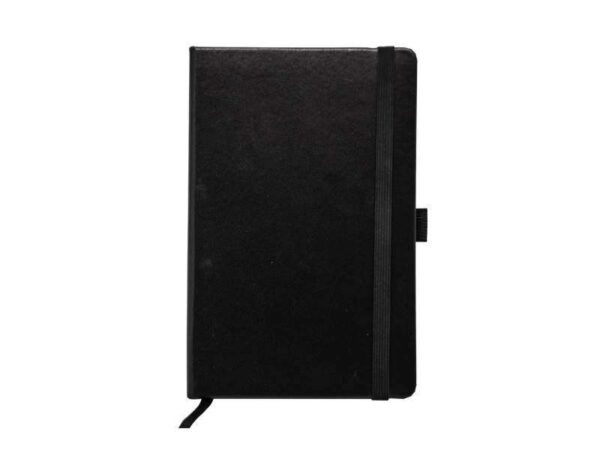 Glaze glossy A5 notebook with leatherette cover