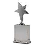 Star trophy/ award made out of crystal available in Dubai UAE for bulk purchase