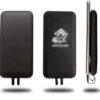 Customizable 6000 Mah powerbank with personalized light up logo with built in charging cables available in Dubai Abudhabi UAE