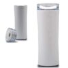 White colour Stainless steel double walled insulated 360 degree open top metal body 450 ml drinkware in Dubai