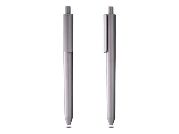 Chalk fe customisable grey colour metal chalk swiss made pen for corporate giftings
