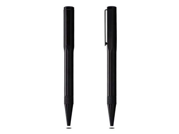 Trojan matt black metal pen with twist open for corporate gifting or promotional giveaway in Dubai