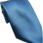 Shinning blue striped tie in uae
