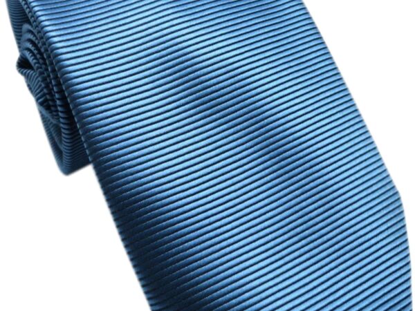 Shinning blue striped tie in uae