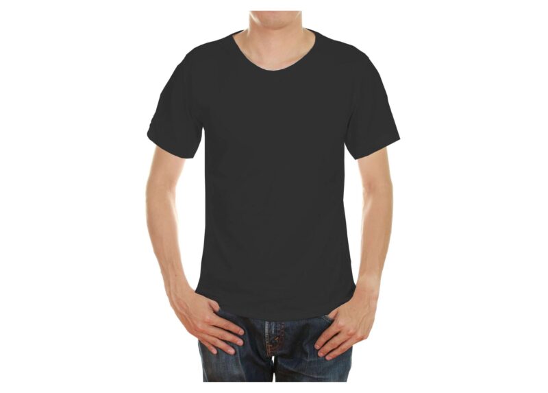 Black t-shirt in uae