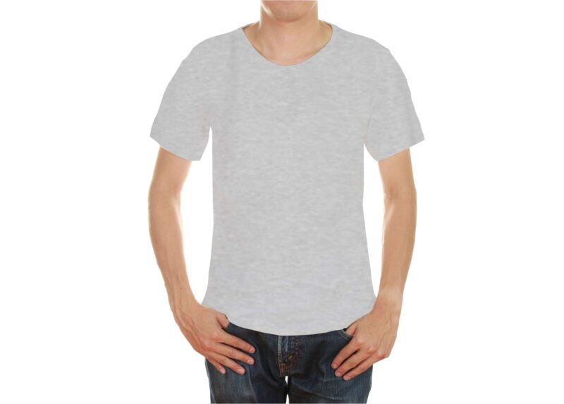 Light grey color tshirt in uae
