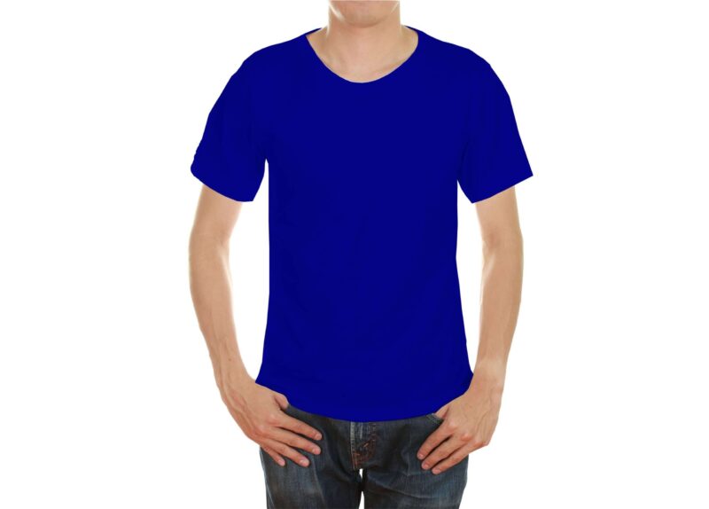 Royal Blue color tshirt in uae