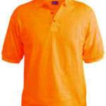 Tangerine color polo tshirt in uae