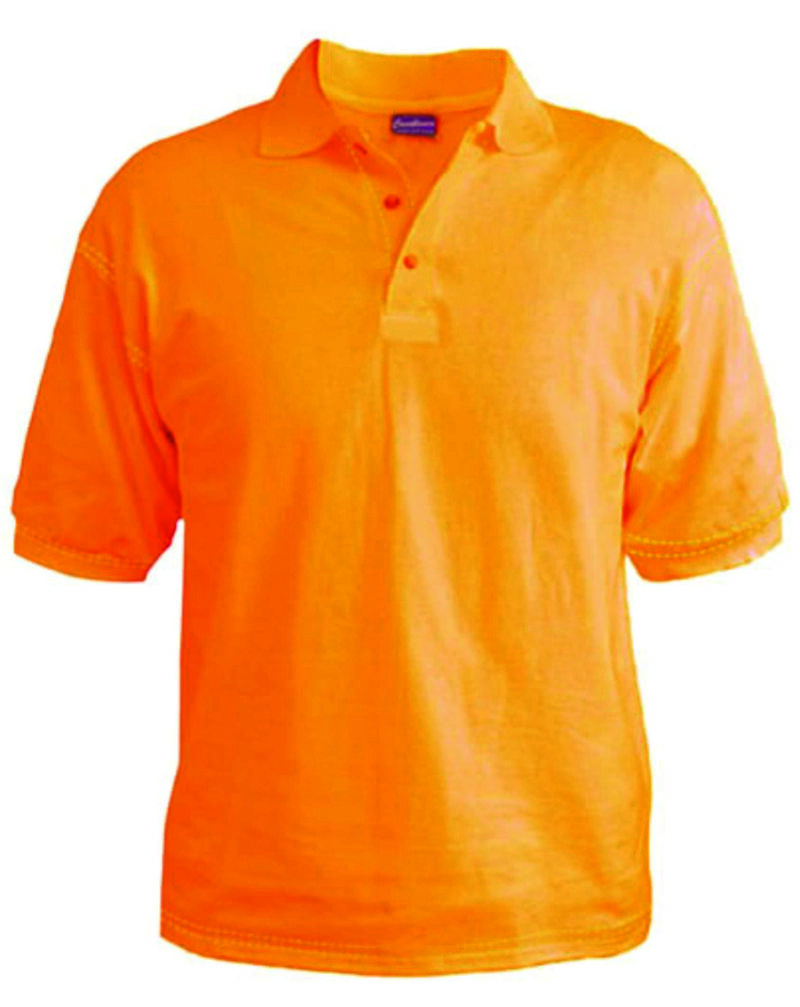 Tangerine color polo tshirt in uae