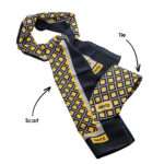 Branded customized tie and scarf set for Hertz in Dubai
