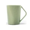 Bran 350ml green, eco friendly wheat fibre mug for corporate gift
