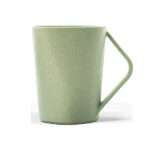 Bran 350ml green, eco friendly wheat fibre mug for corporate gift