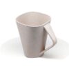 Bran- peach 350ml, eco friendly wheat fibre mug for corporate gift
