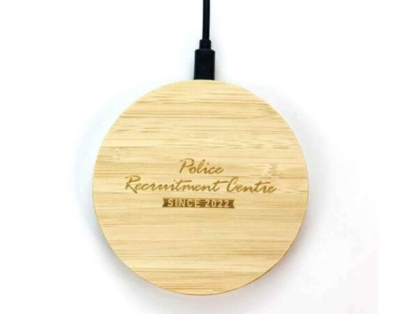 Wooden wireless charger