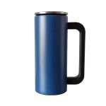 Blue Starcof 350 ml stainless steel mug with blackmite handle in Dubai for corporate gifts