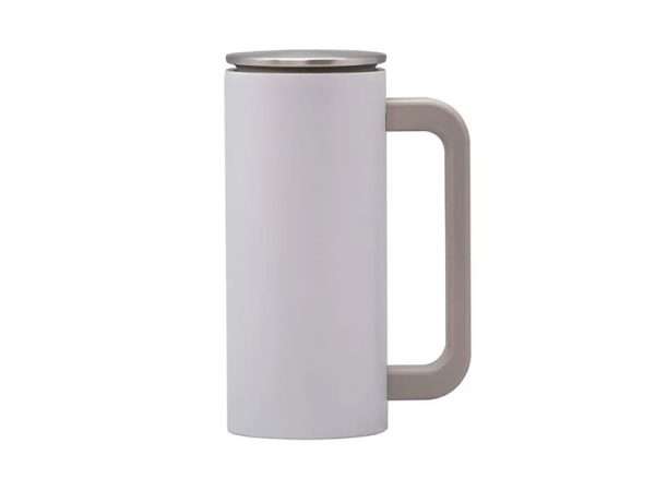 White starcof 350 ml stainless steel mug with blackmite handle in Dubai for corporate gifts