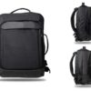 The Extender backpack is a perfect corporate gift for employees or clients, offering both practicality and style with its expandable design and padded notebook compartment.
