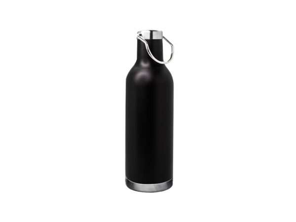 Barolo-Black, Stainless steel double walled bottle, Corporate Gifts