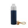 Cristem-blue, Glass bottle, Eco-friendly Drinkware, Glass water bottle, Corporate gifts, Promotional giveaways, Business gifts,