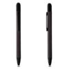 Stiletto gunmetal colour twist action metal pen with stylus for business gifts