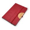Caro Notebook with mobile phone holder in red color, corporate gift items, corporate gift suppliers in Dubai
