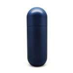 Anshim Blue: stainless steel insulated water bottle in elegant soft-touch finish. Corporate gifts items in Dubai