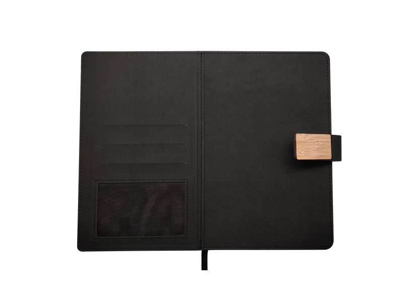 Furore -A5 dual hard cover notebook with magnetic closure, card slots, Notebooks wholesale supplier in UAE