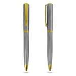 Griden - Twist-action ballpoint pen in Gold & Silver, Wholesale pen supplier in UAE