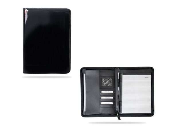 Enazeep - A4 folder/portfolio with notepad, Black, Corporate gift items, Corporate gifts trading in UAE