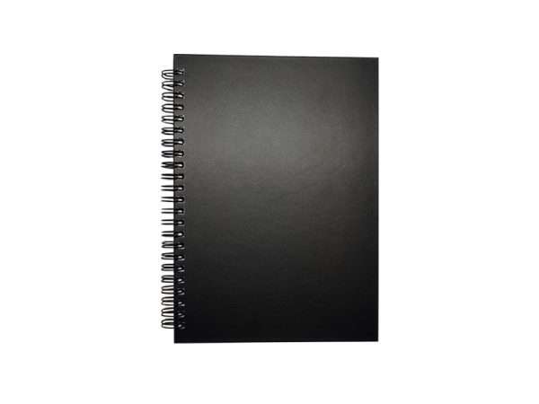 Spearo - A5 Spiral binded notebook, Black, Whoesale notebooks supplier in UAE, Corporate gifts & Promotional