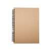 Spearo - A5 Spiral binded notebook, Khaki, Whoesale notebooks supplier in UAE, Corporate gifts & Promotional