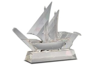 Angel Mist — Crystal Arabic Dhow Souvenir Trophy