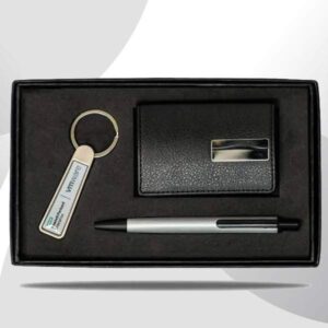 Pokisma — Gift Set with Leatherette Card Case, Prisma Pen, & Keychain