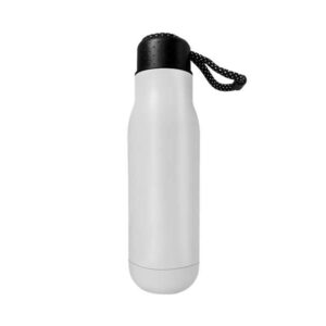 Omizu — White (500ml) Double wall stainless steel vacuum bottle