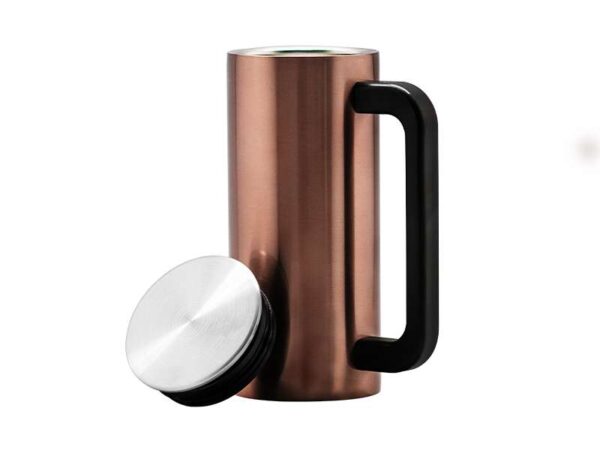 <b>Starcof - Rose gold</b> (350ml) Double walled beverage mug - Image 2