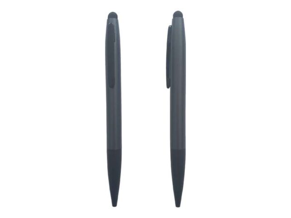 <b>Swarthy - Grey</b> Matte-finish ballpoint pen