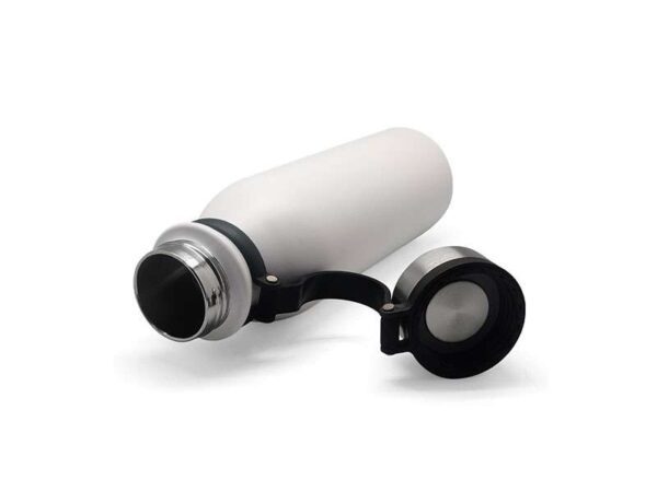 <b>Trooper - White (600ml)</b> Double walled vacuum bottle - Image 2