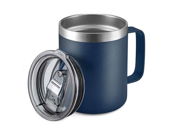 <b>URT-H - Blue </b>Stainless steel double wall cup