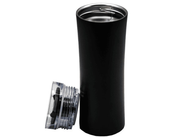 <b>Rotour - Black </b> (450 ml)Double walled stainless steel bottle - Image 2