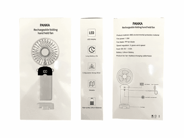 <b>Panka</b> - </br><span style="color: #003366;">Your Ultimate Portable Handheld Fan</span> - Image 5