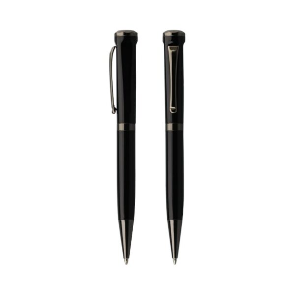 <b>Quali</b> – </br><span style="color: #003366;">Stylish Ball Point Pen with Hexagonal Top</span>