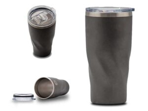 Stainless steel travel tumblers with lids