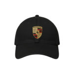 Black cap with luxury car brand logo