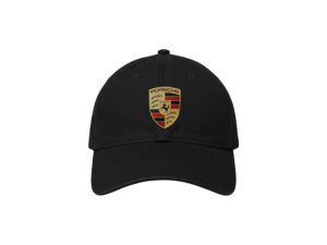Black cap with luxury car brand logo