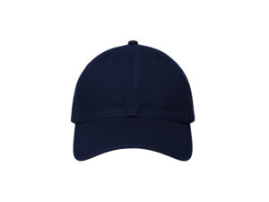Navy blue baseball cap front view