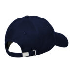 Navy blue cap with adjustable strap