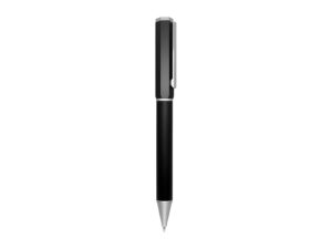 Black and silver ballpoint pen