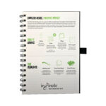 Reusable notebook with eco-friendly features and benefits.